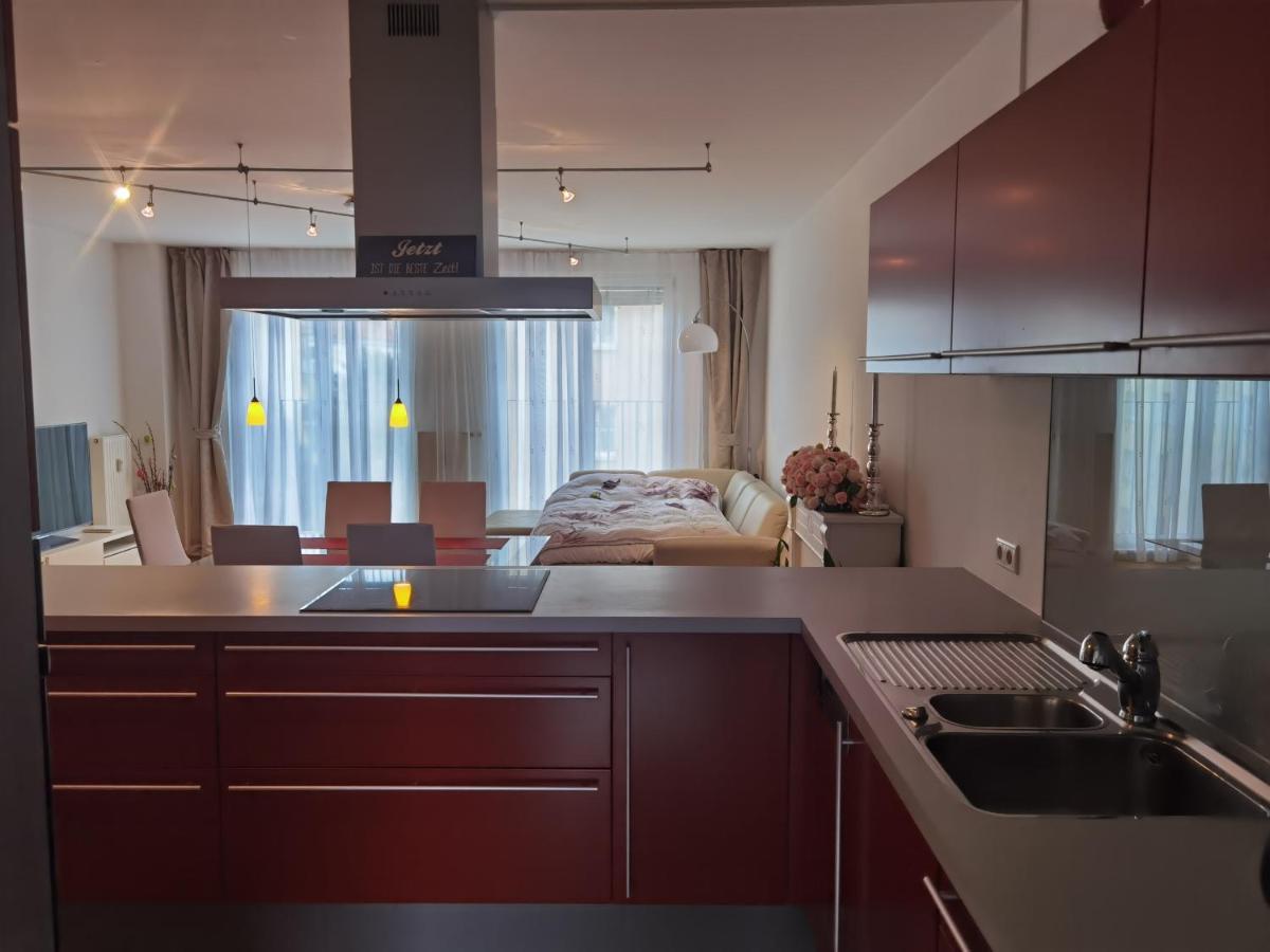 Modernes Studio-Apartment Nahe Zentrum Mit Garagenplatz 비엔나 외부 사진
